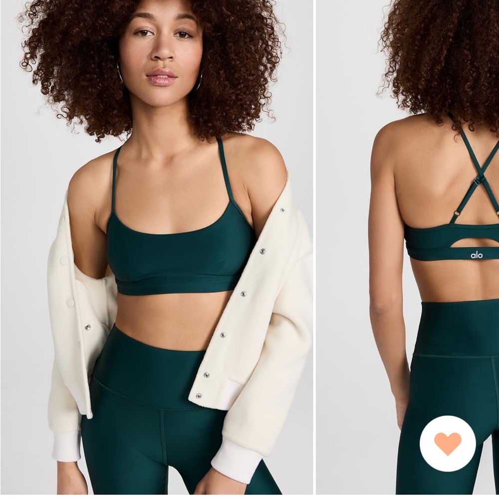 ALO YOGA Airlift intrigue bra and airlift leggings